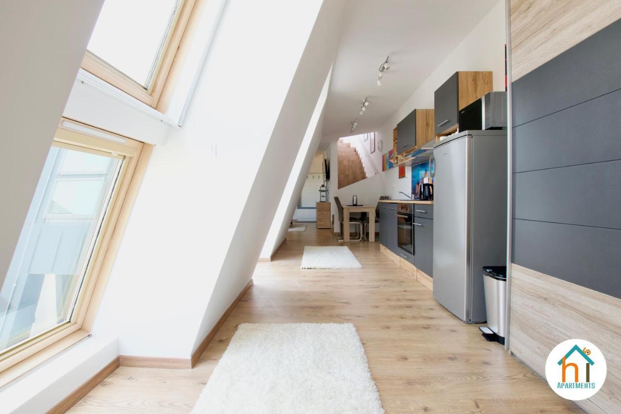 Premium Apartment By Hi5 - Penthouse Studio + Rooftop Budapest Luaran gambar