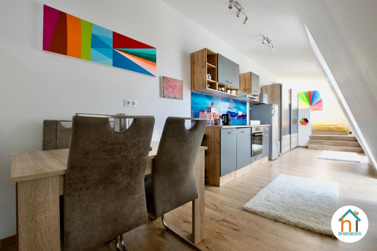 Premium Apartment By Hi5 - Penthouse Studio + Rooftop Budapest Luaran gambar