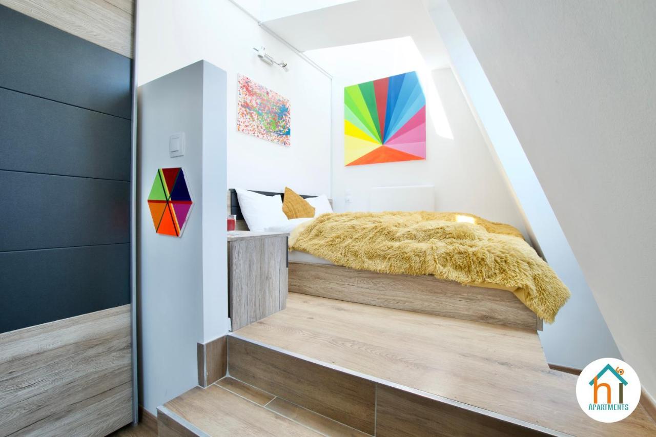 Premium Apartment By Hi5 - Penthouse Studio + Rooftop Budapest Luaran gambar